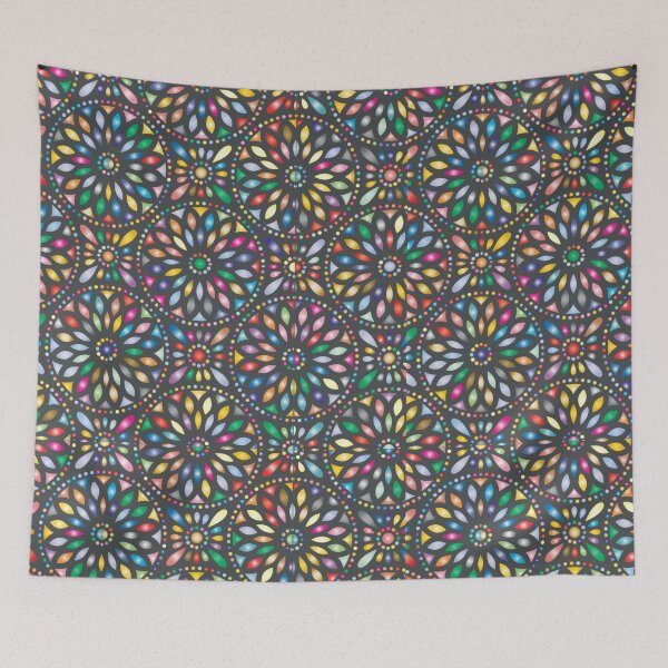 Item preview, Ornamental Prismatic Floral designed and sold by obinsuma.