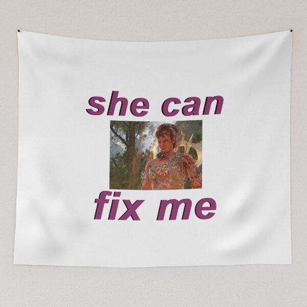 Item preview, Karlach "She can fix me" designed and sold by cybarchangel.