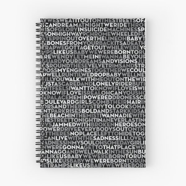 Item preview, Born To Run - Bruce Springsteen (lyrics) v.2 designed and sold by x1brett.