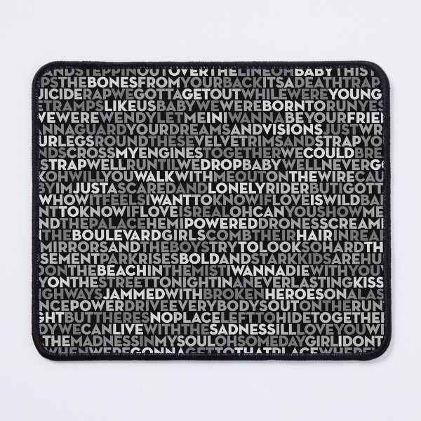 Item preview, Born To Run - Bruce Springsteen (lyrics) v.2 designed and sold by x1brett.