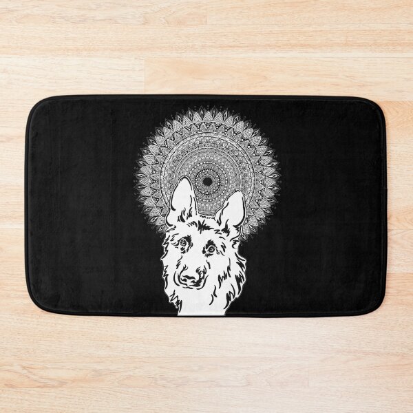 Item preview, Mandala Power Animals German Shepherd Motif Mandala Totem Animals designed and sold by AnnaMDesign.