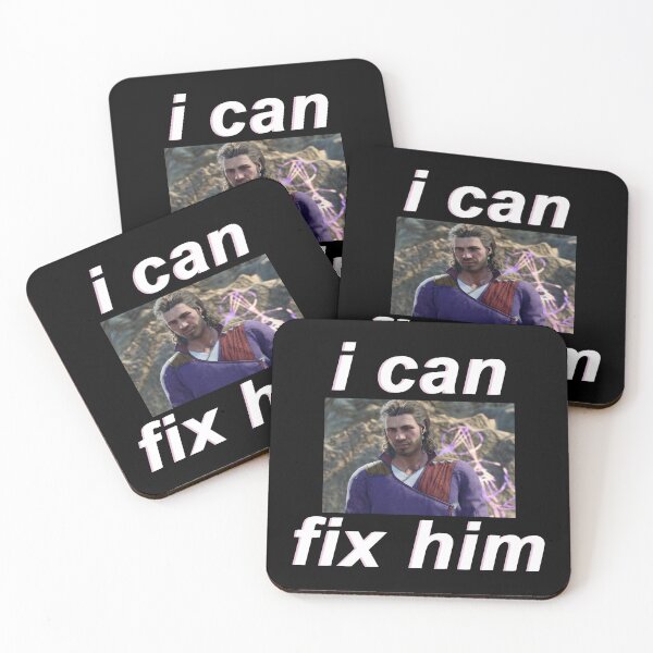 Item preview, (FOR DARK BACKGROUND) Gale "I can fix him" designed and sold by cybarchangel.