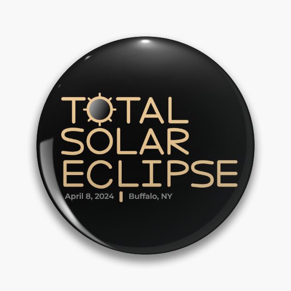 Artikelvorschau, Totale Sonnenfinsternis 2024, Buffalo, NY entworfen und verkauft von lafayettiart.
