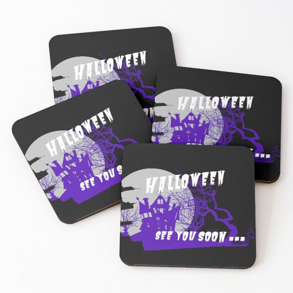 Item preview, Purple church. Halloween is comming in rectangular frame designed and sold by SplashTastic.