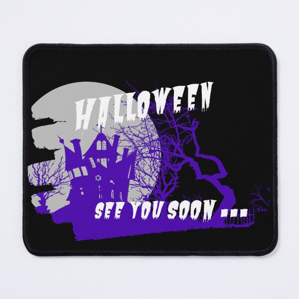 Item preview, Purple church. Halloween is comming in rectangular frame designed and sold by SplashTastic.