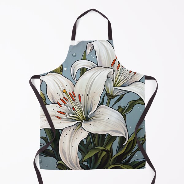 Item preview, White flowers designed and sold by abmkf.