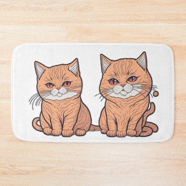 Item preview, Blushing Whiskers: Adorable Cat Expression Collection designed and sold by FashionRex.