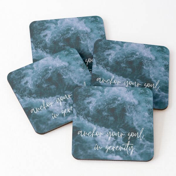 Item preview, Anchor your soul in serenity designed and sold by Abbara.