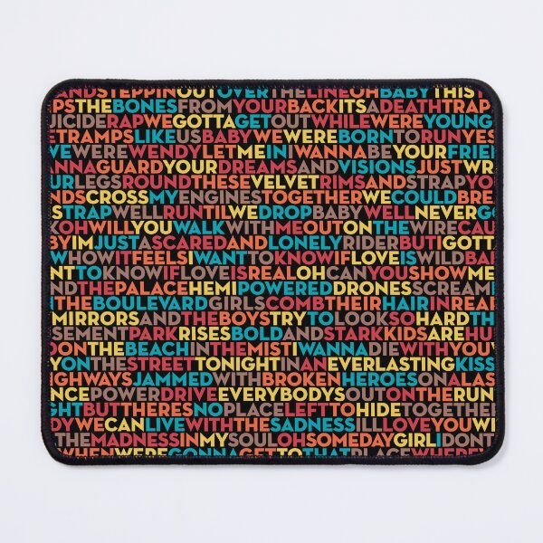 Item preview, Born To Run - Bruce Springsteen (lyrics) v.5 designed and sold by x1brett.