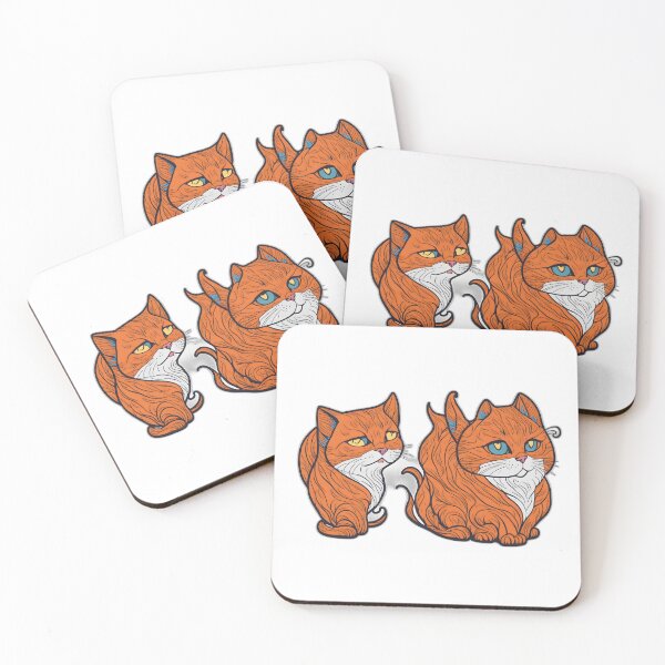 Item preview, Adorable Cat Blush: Whimsical Feline Art Collection designed and sold by FashionRex.