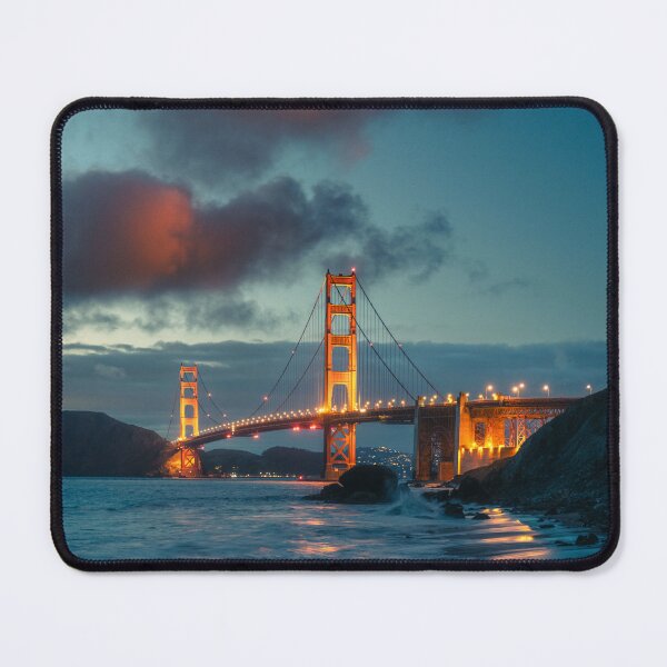 Item preview, Golden Gate Bridge in the evening designed and sold by Sonofwilliam.