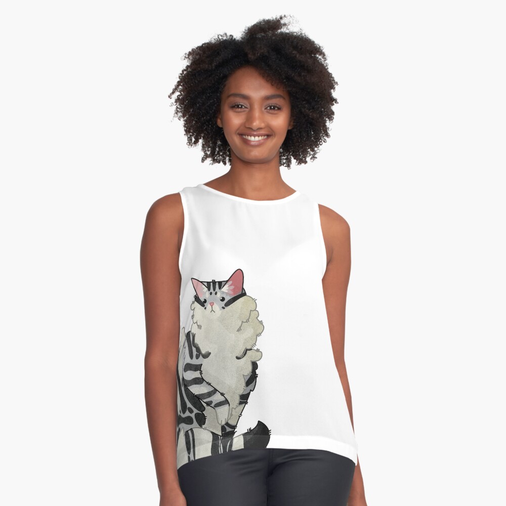 Item preview, Sleeveless Top designed and sold by FelineEmporium.