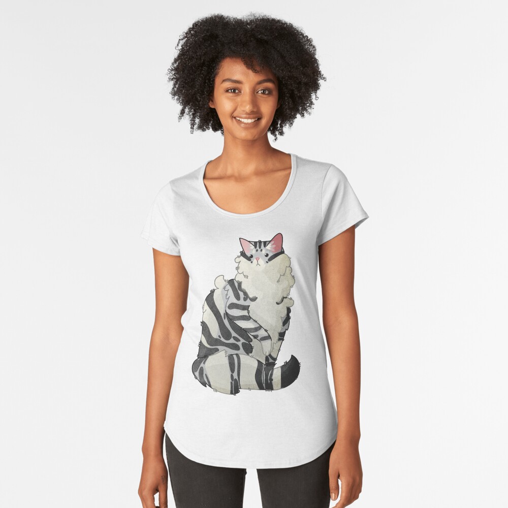 Item preview, Premium Scoop T-Shirt designed and sold by FelineEmporium.
