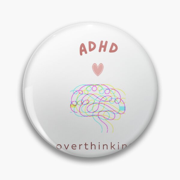 Item preview, ADHD overthinking designed and sold by audhdmuslimah.