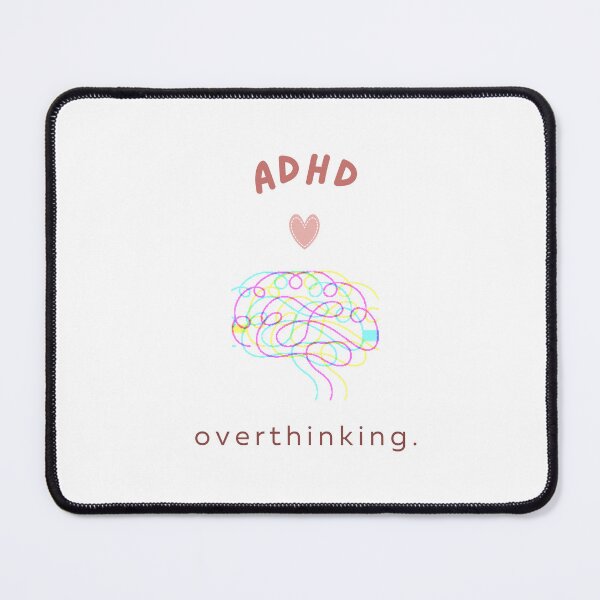 Item preview, ADHD overthinking designed and sold by audhdmuslimah.
