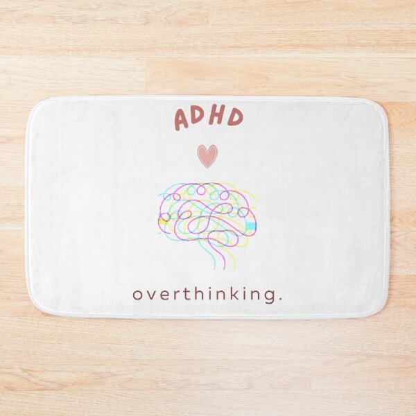 Item preview, ADHD overthinking designed and sold by audhdmuslimah.