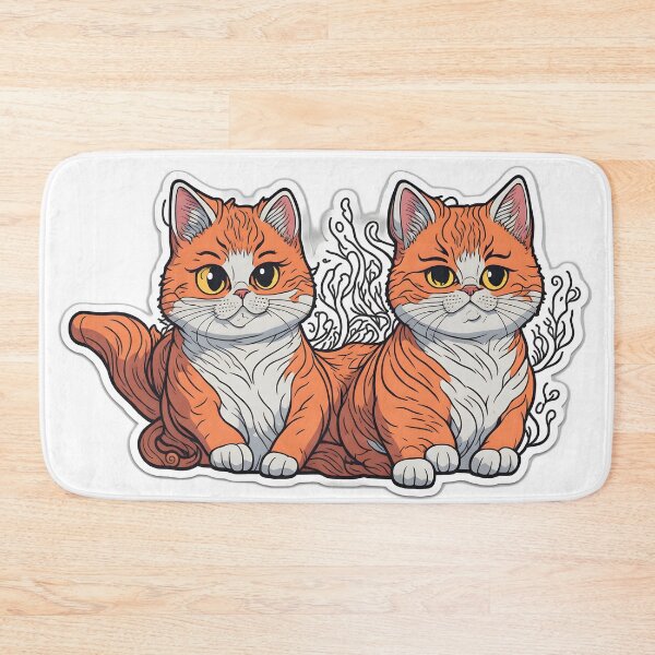 Item preview, Kitty's Bashful Blush: Adorable Cat Expression Art designed and sold by FashionRex.