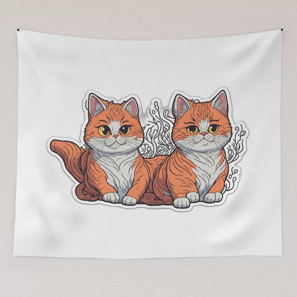 Item preview, Kitty's Bashful Blush: Adorable Cat Expression Art designed and sold by FashionRex.