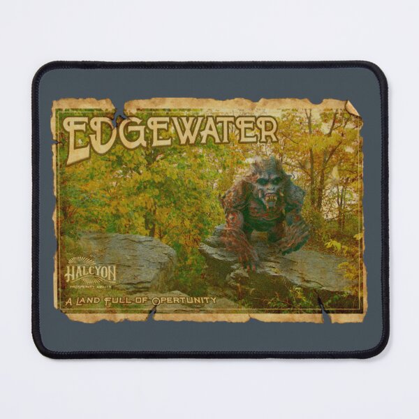 Item preview, Edgewater Poster The Outer Worlds designed and sold by Alpacadragon.