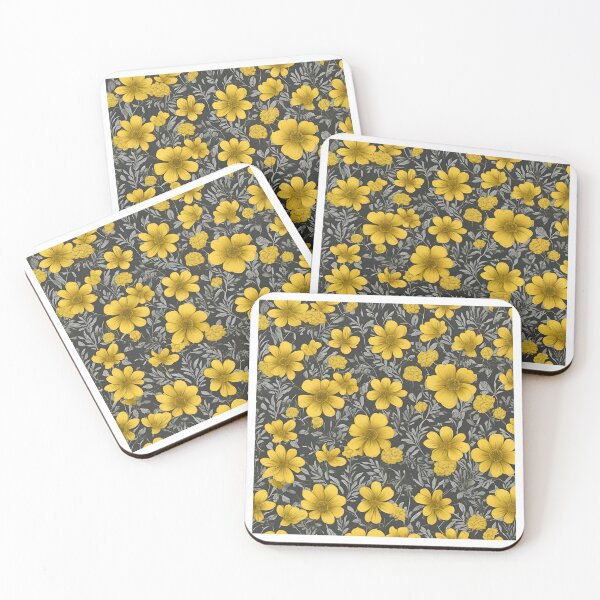 Item preview,  Yellow Flowers of Nature  a flower pattern design designed and sold by Rhmony.