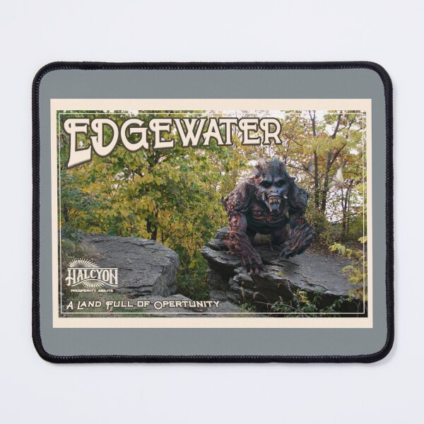 Item preview, Edgewater Poster No Effects The Outer Worlds designed and sold by Alpacadragon.