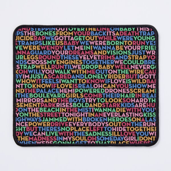 Item preview, Born To Run - Bruce Springsteen (lyrics) v.10 designed and sold by x1brett.