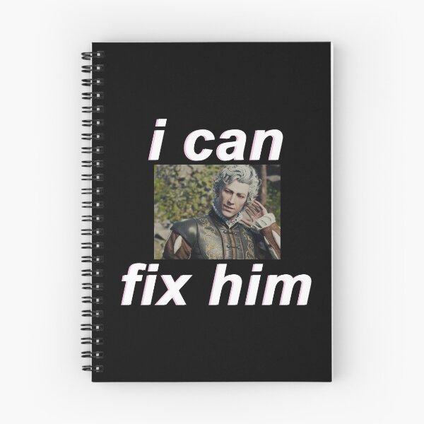 Item preview, (FOR DARK BACKGROUND) Astarion "I can fix him" designed and sold by cybarchangel.