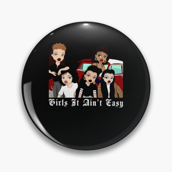 Item preview, Girls it ain't easy wisptee designed and sold by LoganFoster53.