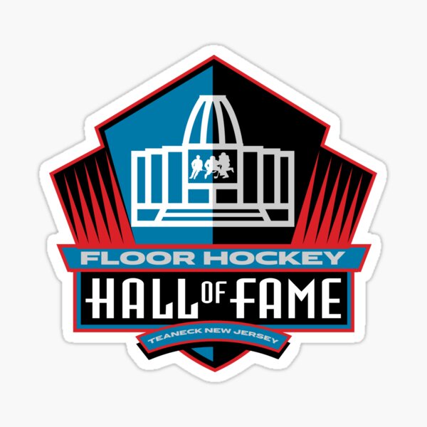 Floor Hockey Hall of Fame Teaneck Sticker
