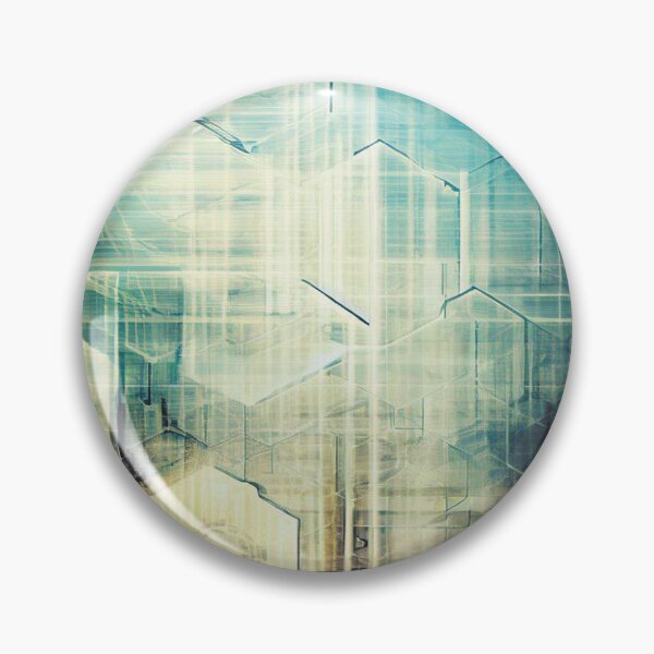 Item preview, Technological industrial 2d hexagons design designed and sold by WelSol.