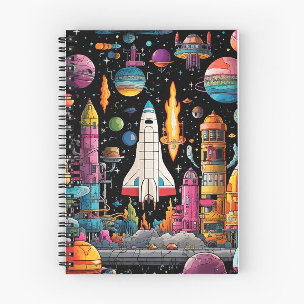 Item preview, Cosmic rocket launch designed and sold by PawelNature.