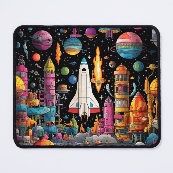 Item preview, Cosmic rocket launch designed and sold by PawelNature.