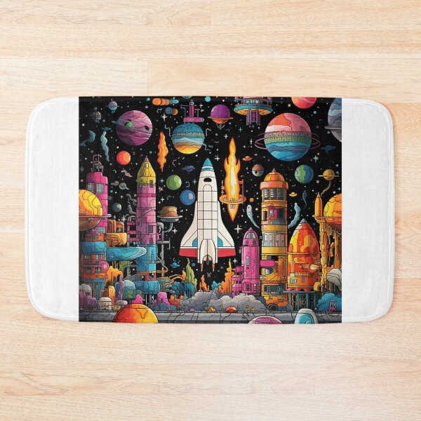 Item preview, Cosmic rocket launch designed and sold by PawelNature.