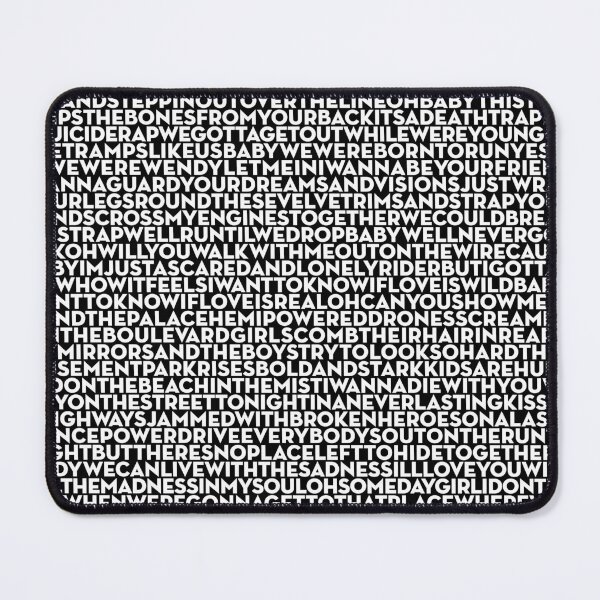 Item preview, Born To Run - Bruce Springsteen (lyrics) v.12 designed and sold by x1brett.