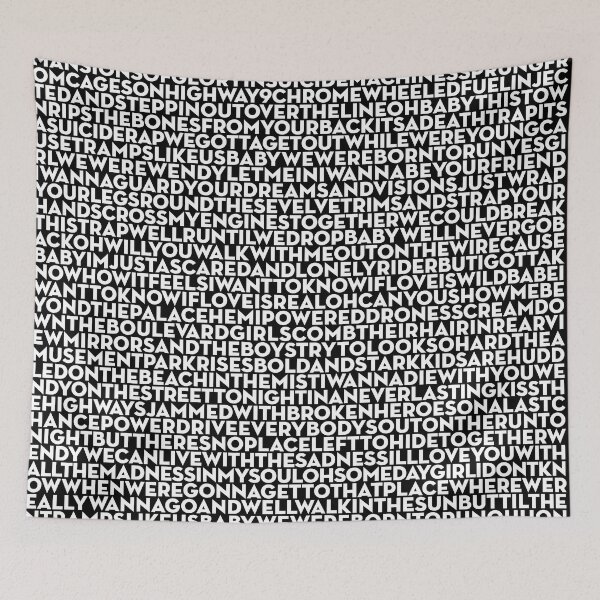 Item preview, Born To Run - Bruce Springsteen (lyrics) v.12 designed and sold by x1brett.
