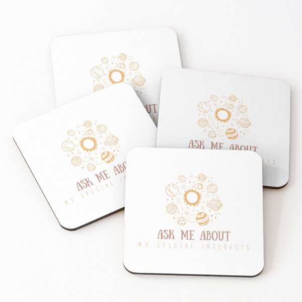 Item preview, Ask me about my special interests (space edition) designed and sold by audhdmuslimah.