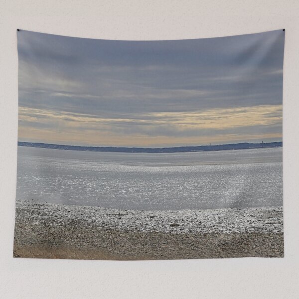 Item preview, Afternoon rain clouds at the beach designed and sold by Linda Crockett.
