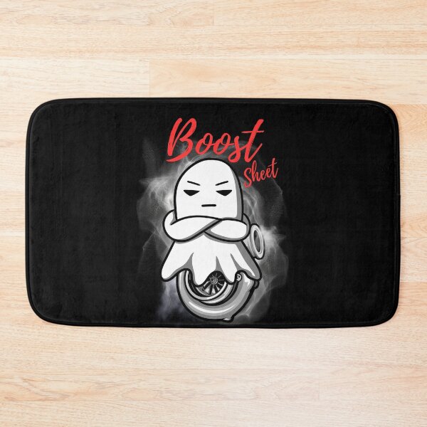Item preview, Boost Sheet Halloween Ghost Turbo Funny Sheet Ghost Boo Sheet Turbocharger Boosted Racing Cars designed and sold by CarantinedChaos.