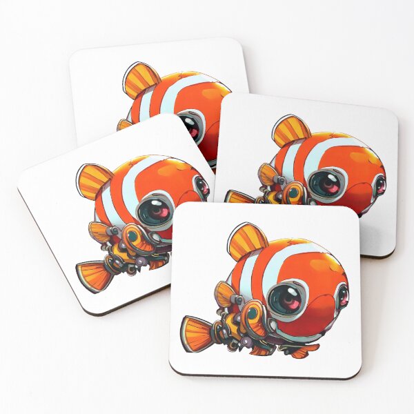 Item preview, Robo-Clown Fish! designed and sold by kukamatsu.