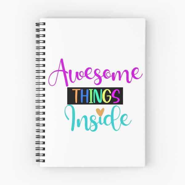 Item preview, Awesome Things Inside Quote designed and sold by franktact.