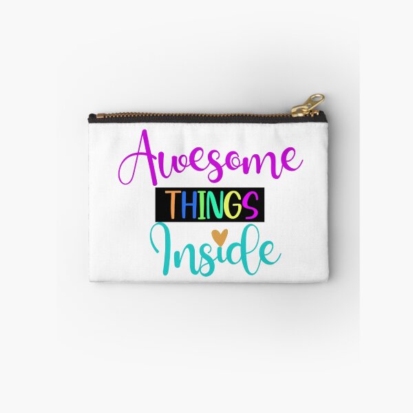 Item preview, Awesome Things Inside Quote designed and sold by franktact.
