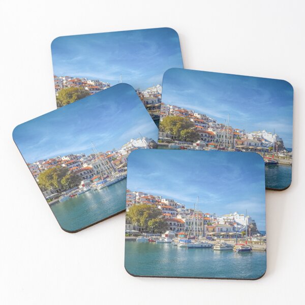 Item preview, Approaching Skopelos Harbour  designed and sold by Viv Thompson Photography .