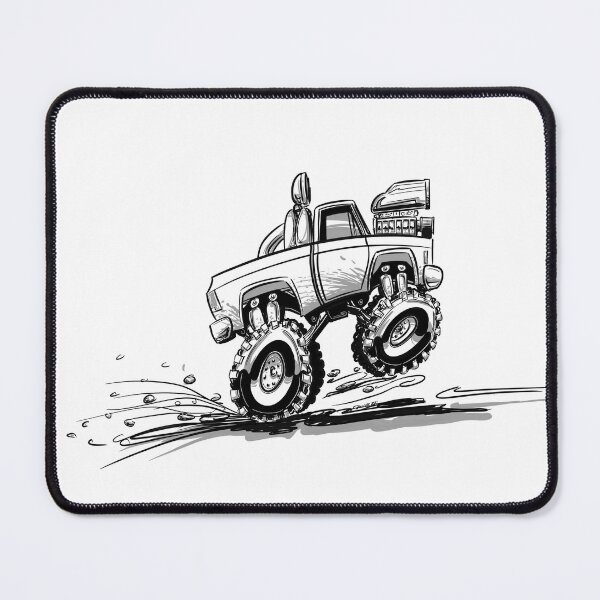 Item preview, Monster mudder truck off road designed and sold by PaperGarageArt.