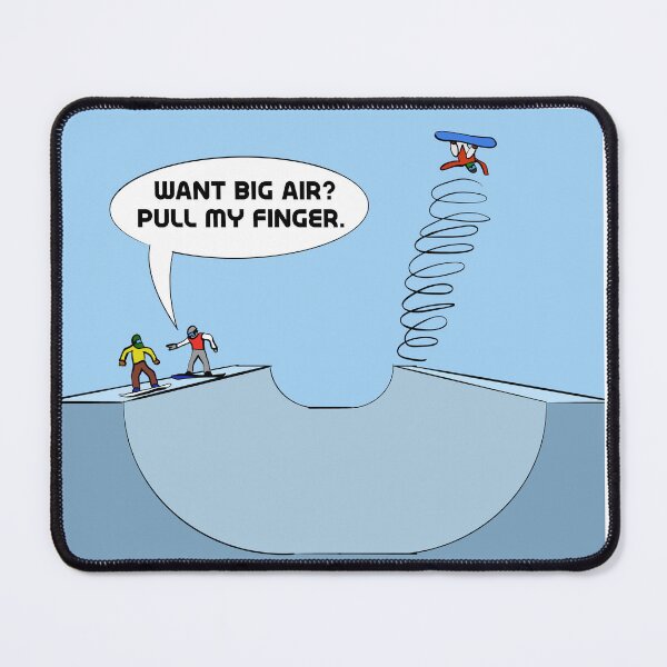 Item preview, Want big air? Pull my finger. designed and sold by RickPostCo.