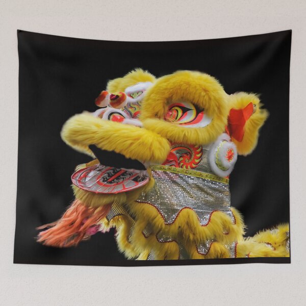 Item preview, Chinese Lion Dancing designed and sold by heatherfriedman.
