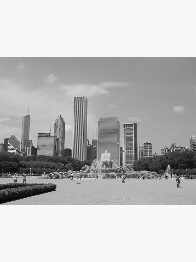 Chicago City Skyline Landmark Hawaiian Shirt