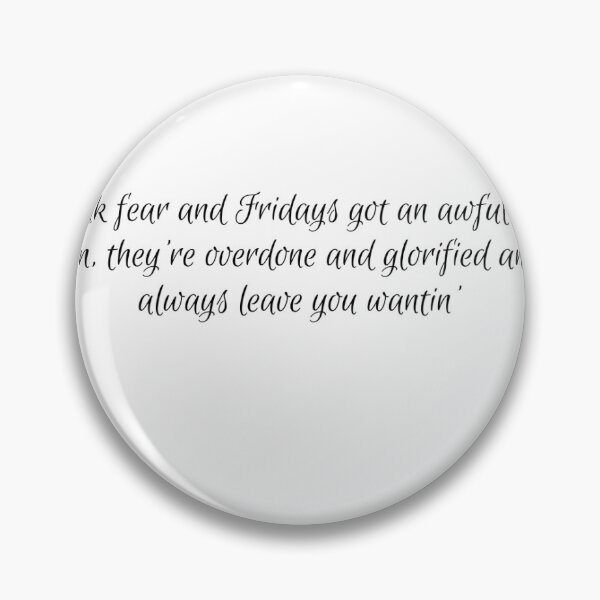 Item preview, Fear and Fridays designed and sold by eohara15.