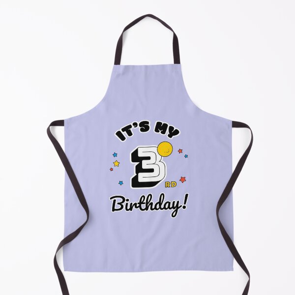 Item preview, Three Year Old Birthday - Happy Birthday - Birthday Party designed and sold by SallySunday.