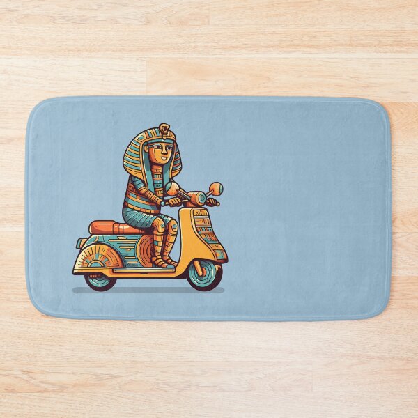 Item preview, Pharaoh on Golden Moped - I'm The Grand Mummy designed and sold by lunaticbear.