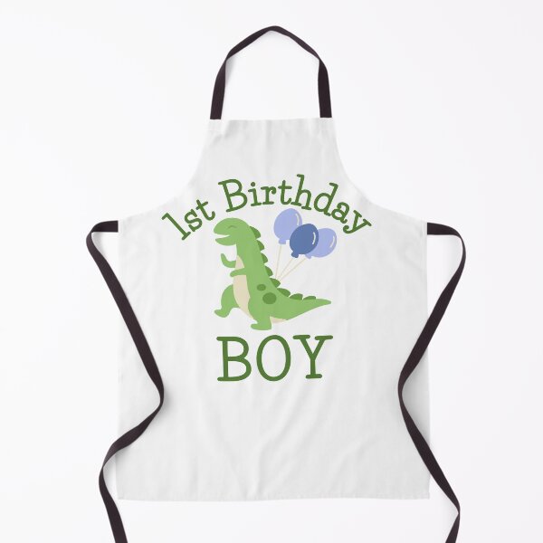 Item preview, 1st Birthday boy squad - cute dino dinosaur t-rex balloon party designed and sold by TNwandesignart.